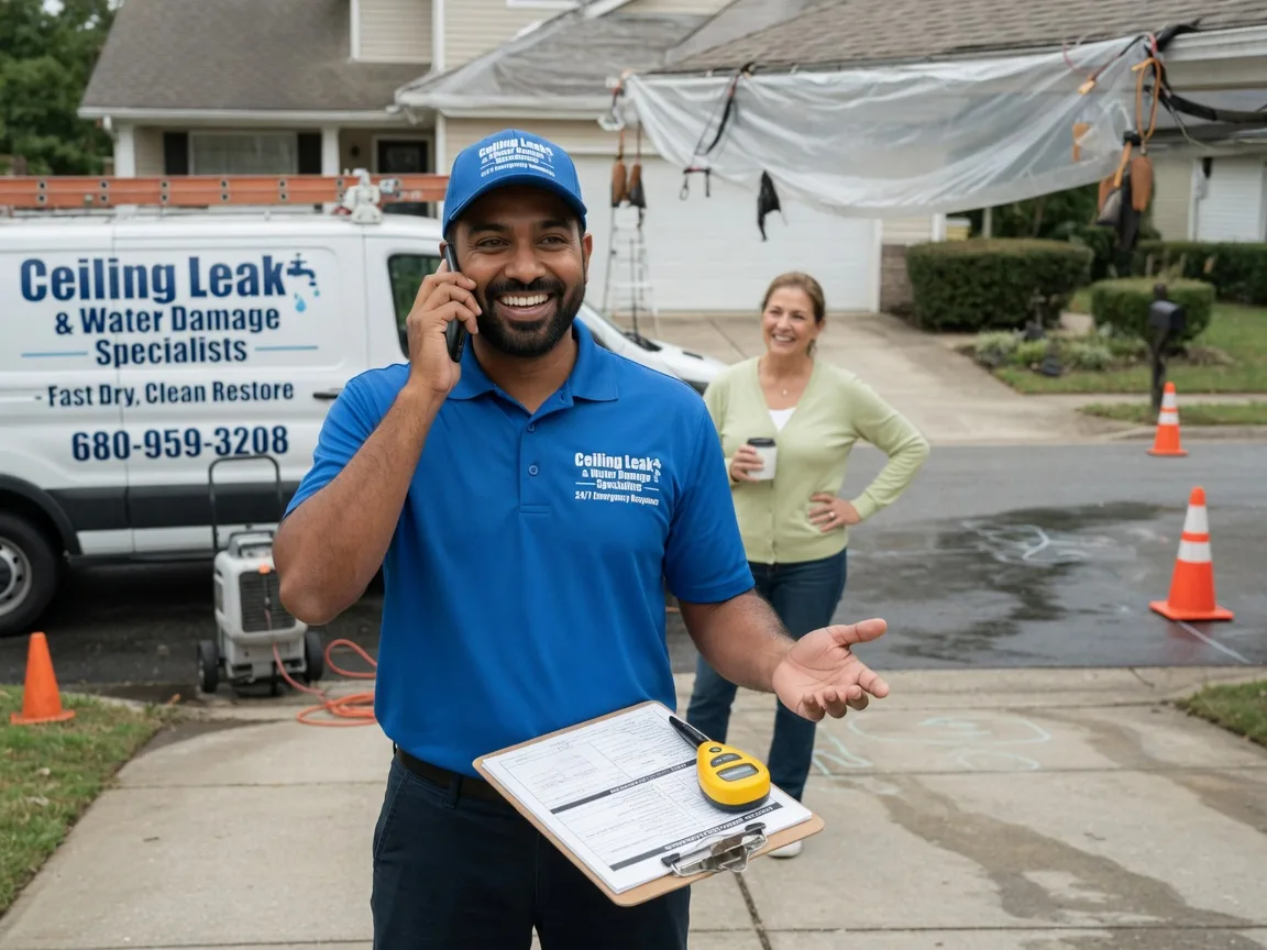 Ceiling Leak Cleanup Warden, WA FAQs